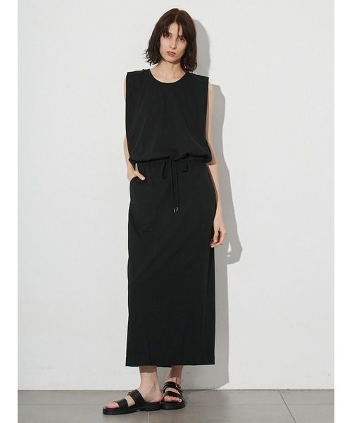 「styling/」 ノースリーブワンピース 1 ベージュ レディース_画像3