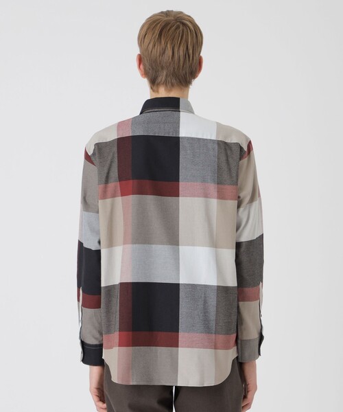 BLACK LABEL CRESTBRIDGEの長袖チェックシャツ　Lサイズ BLACK LABEL CRESTBRIDGE チェックシャツ 長袖シャツ S - メルカリ
