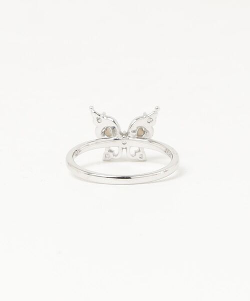 ANNA SUI（アナスイ） 指輪 リング シェル蝶モチーフ シルバーリング