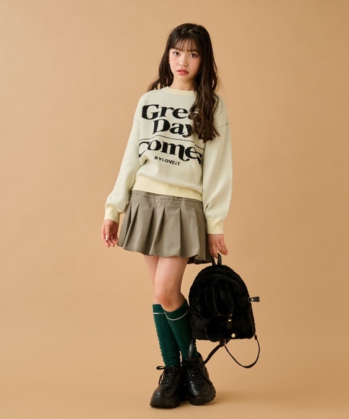 by LOVEiT ニット セーター ロゴジャカードニット キッズ 子供服