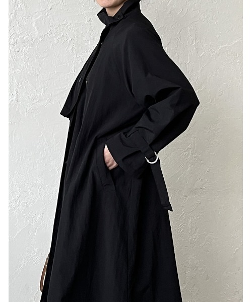 「Re:EDIT」 トレンチコート MEDIUM ベージュ レディース_画像6