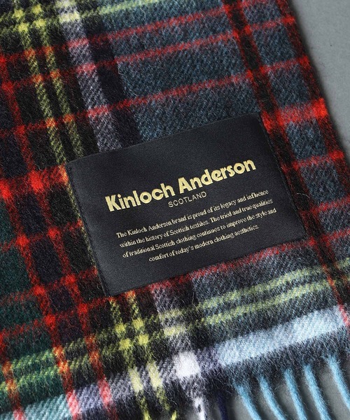マフラー ストール 「 Kinloch Anderson / キンロック アンダーソン