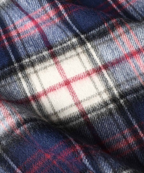 Kinloch Anderson カシミヤウール チェックプリーツキルトスカート Kinloch Anderson（キンロックアンダーソン）の「 Kinloch Anderson