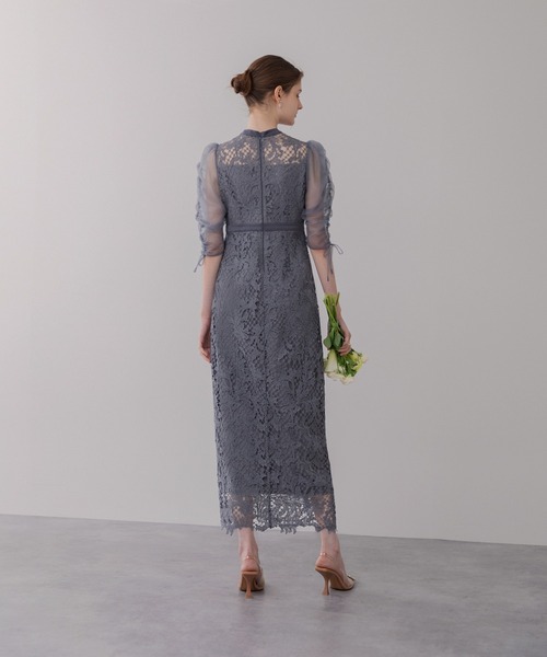 「Leja」 半袖ワンピース MEDIUM ブルー レディース_画像8