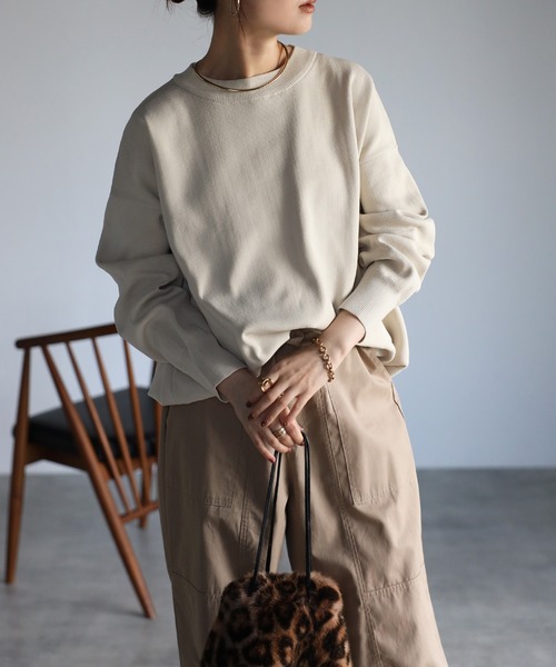 「Bonjour Sagan」 長袖ニット FREE ブルー レディース_画像8