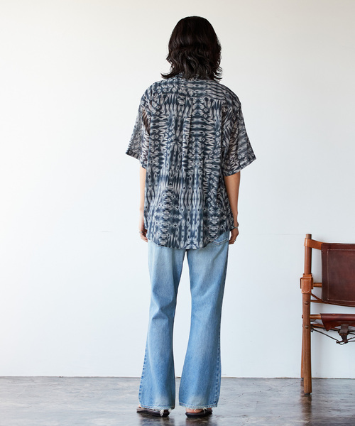 「JOURNAL STANDARD」 半袖シャツ LARGE ブラウン メンズの画像