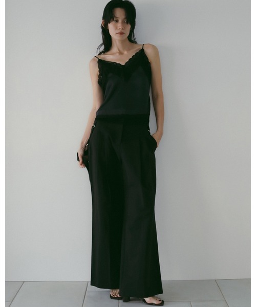 anuke（アンヌーク） キャミソール Satin Lace Camisole : ZOZOTOWN