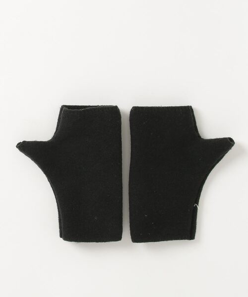 [MHL.] перчатки - черный женский 