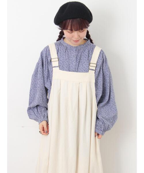 Samansa Mos2（サマンサモスモス） ブラウス シャツ 「Cross×Linen