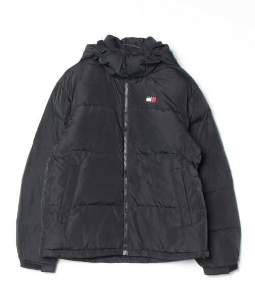   Jeans ブラック ダウンジャケット S TOMMY JEANS（トミー・ジーンズ） ダウンジャケット SMALL ブラック
