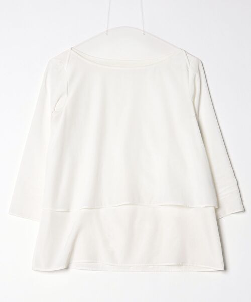 Spick&Span Noble」 7分袖ブラウス - ホワイト レディース : ZOZOTOWN 