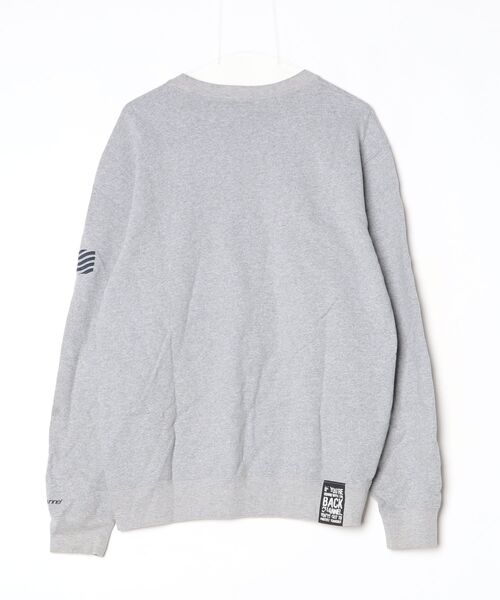 「Back Channel」 スウェットカットソー LARGE ミックスグレー メンズ_画像2