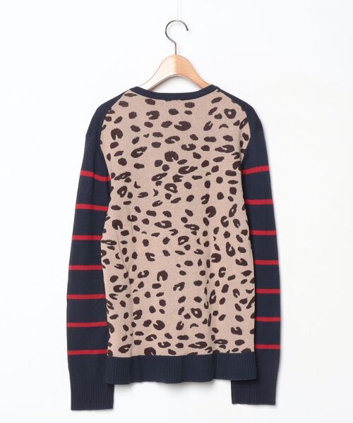 「GUILD PRIME」 長袖ニット 2 ネイビー メンズ_画像2