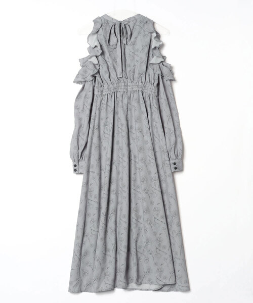 「EATME」 長袖ワンピース MEDIUM ブルー レディース_画像2