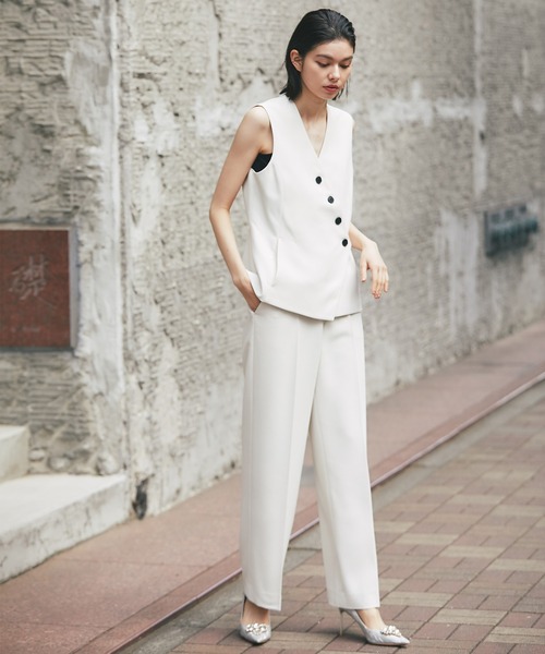 「SMILE ORCHID」 セットアップ M アイボリー レディース_画像3