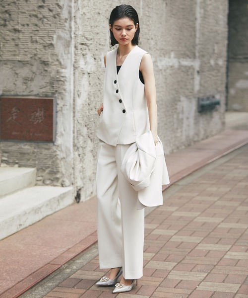 「SMILE ORCHID」 セットアップ M アイボリー レディース_画像6