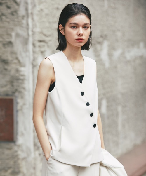 「SMILE ORCHID」 セットアップ M アイボリー レディース_画像7