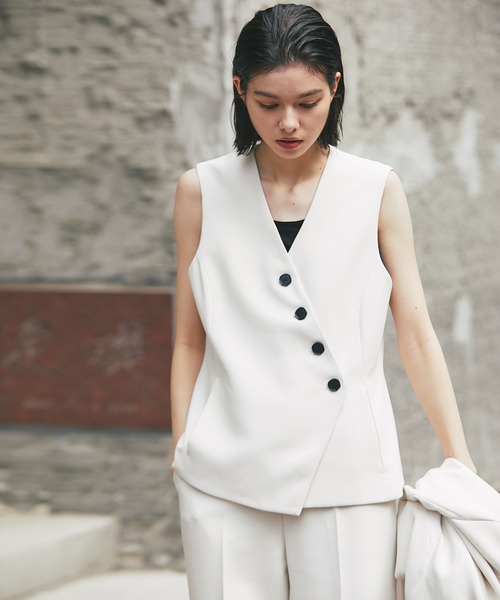 「SMILE ORCHID」 セットアップ M アイボリー レディース_画像8