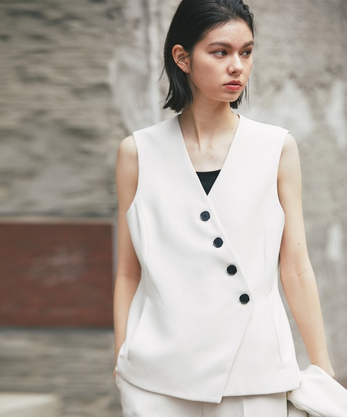 「SMILE ORCHID」 セットアップ M アイボリー レディース_画像9