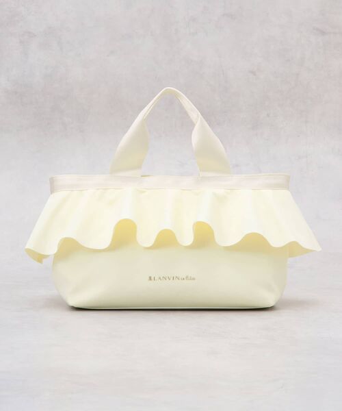 LANVIN en Bleu トートバッグ ラッフルフリルトートバッグ レディース