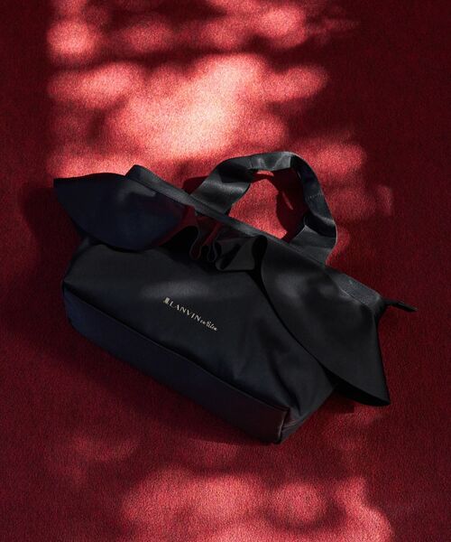 LANVIN en Bleu トートバッグ ラッフルフリルトートバッグ レディース