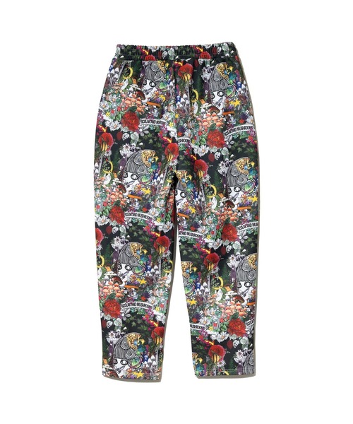 ScoLar（スカラー） パンツ 総柄あったか裏地パンツ レディース