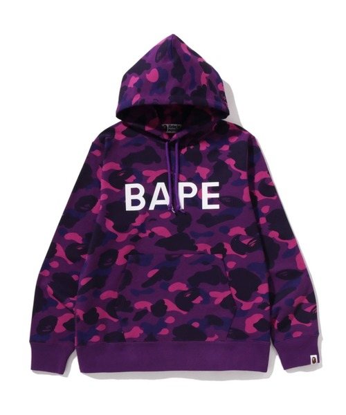 A BATHING APEパープルカモフラージュパーカー A BATHING APE（アベイシングエイプ） パーカー COLOR CAMO BAPE