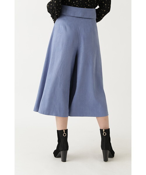 「JILL STUART」 クロップドパンツ 2 ブルー レディース_画像5