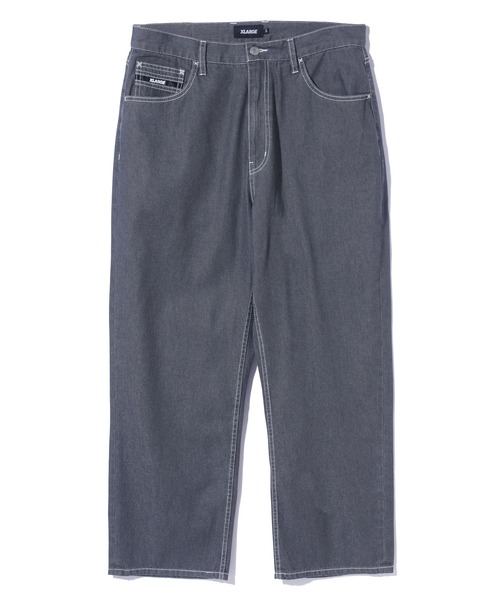 「XLARGE」 デニムパンツ 34inch グレー メンズ_画像4