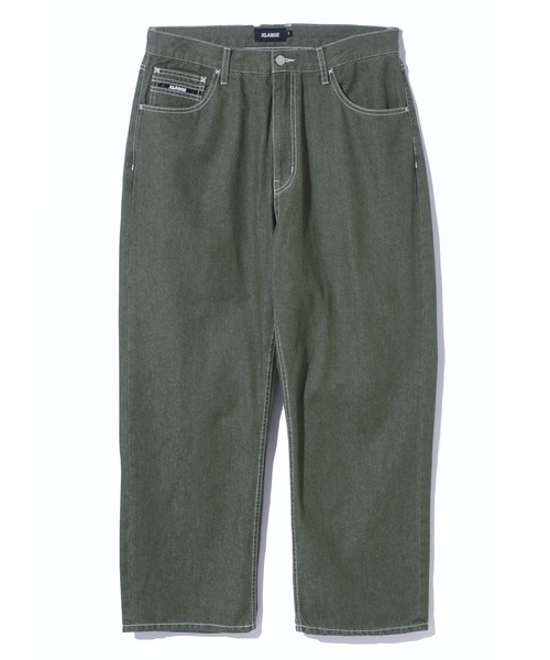 「XLARGE」 デニムパンツ 34inch グレー メンズ_画像8