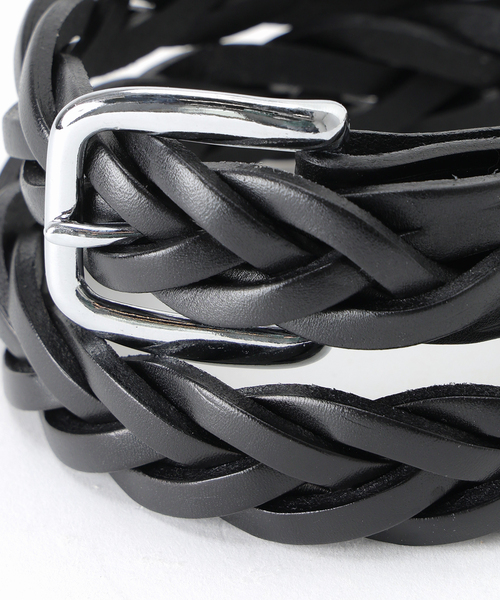 ベルト TORY LEATHER/トリーレザー 11/4BRAIDED ベルト レディースの画像