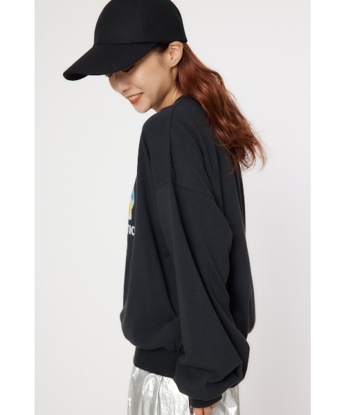 「RODEO CROWNS WIDE BOWL」 長袖カットソー FREE チャコールグレー レディース_画像5