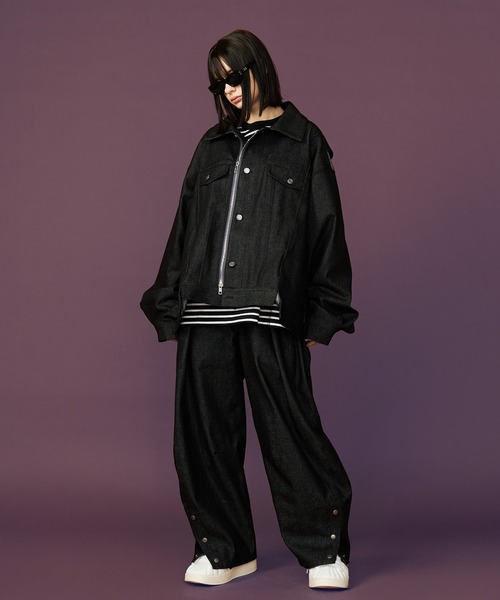 SeeSew デニムジャケット gジャン 「UNISEX」OVERSPEC DENIM JACKET