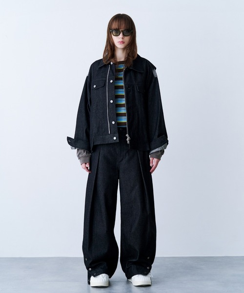 SeeSew デニムジャケット gジャン 「UNISEX」OVERSPEC DENIM JACKET