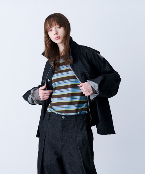 SeeSew デニムジャケット gジャン 「UNISEX」OVERSPEC DENIM JACKET