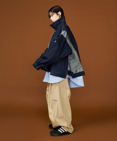 SeeSew デニムジャケット gジャン 「UNISEX」OVERSPEC DENIM JACKET