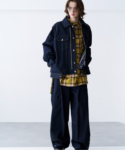 SeeSew デニムジャケット gジャン 「UNISEX」OVERSPEC DENIM JACKET