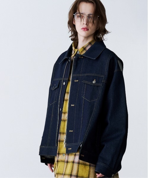 SeeSew デニムジャケット gジャン 「UNISEX」OVERSPEC DENIM JACKET