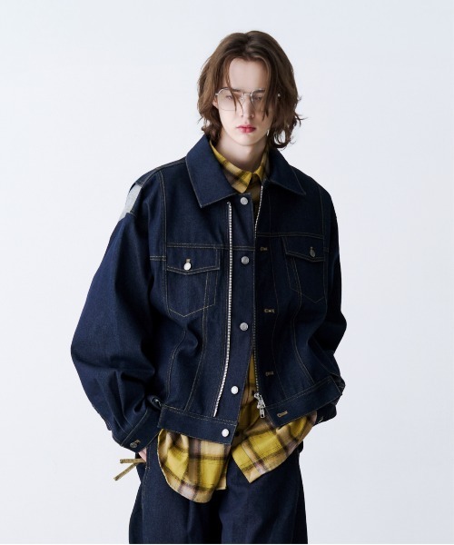 【即購入可】seesew デニムジャケット SeeSew デニムジャケット gジャン 「UNISEX」OVERSPEC DENIM JACKET