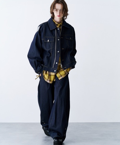 SeeSew デニムジャケット gジャン 「UNISEX」OVERSPEC DENIM JACKET
