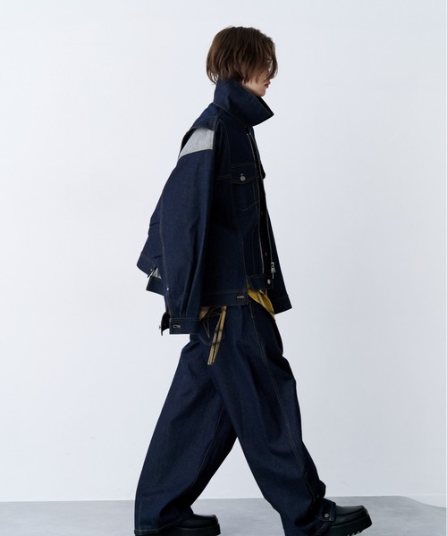 SeeSew デニムジャケット gジャン 「UNISEX」OVERSPEC DENIM JACKET