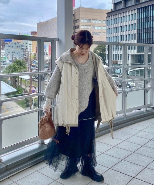 「Kastane」 ベスト 0 アイボリー レディース_画像3