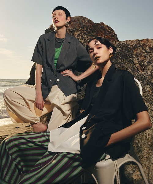 OMMO（オーエムエムオー） ジャケット テーラードジャケット UP TUCK H