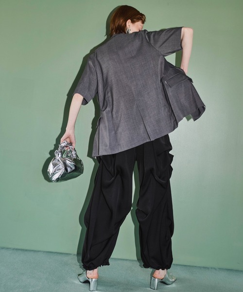 OMMO（オーエムエムオー） ジャケット テーラードジャケット UP TUCK H