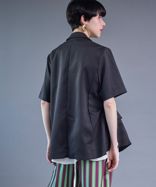 OMMO（オーエムエムオー） ジャケット テーラードジャケット UP TUCK H