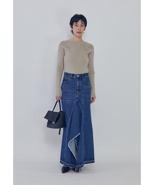 1er Arrondissement ニット セーター ヴィスコースストレッチ