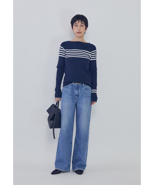 1er Arrondissement ニット セーター ヴィスコースストレッチ