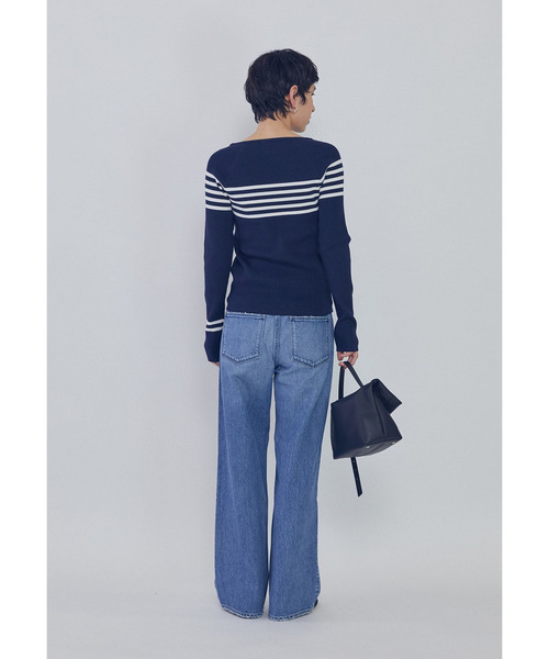 1er Arrondissement ニット セーター ヴィスコースストレッチ