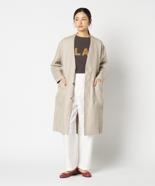 SLY（スライ） ステンカラーコート コート STAND NECK LONG COAT