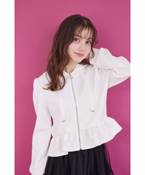 tocco closet(トッコ クローゼット) パーカー ハートチャーム tocco closet(トッコ クローゼット) パーカー ハートチャーム